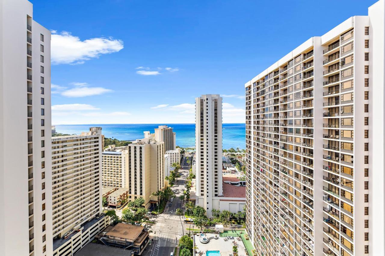 Waikiki Banyan 1Br With Great Ocean Views, Steps To Beach & Parking! Honolulu Exterior photo
